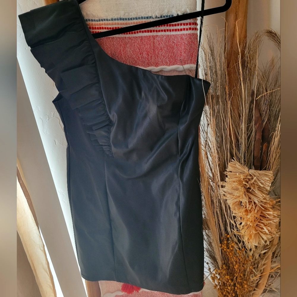 Forever 21 faux leather dress